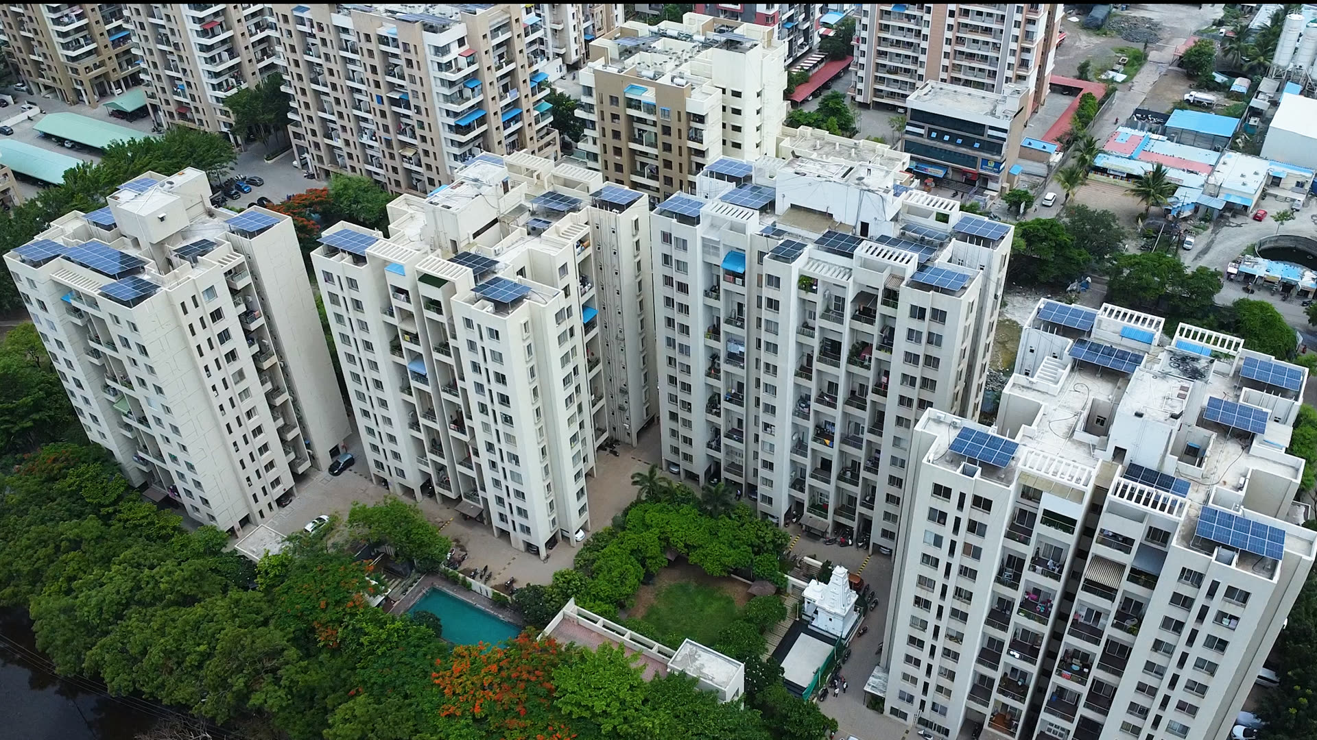 Real estate solar project